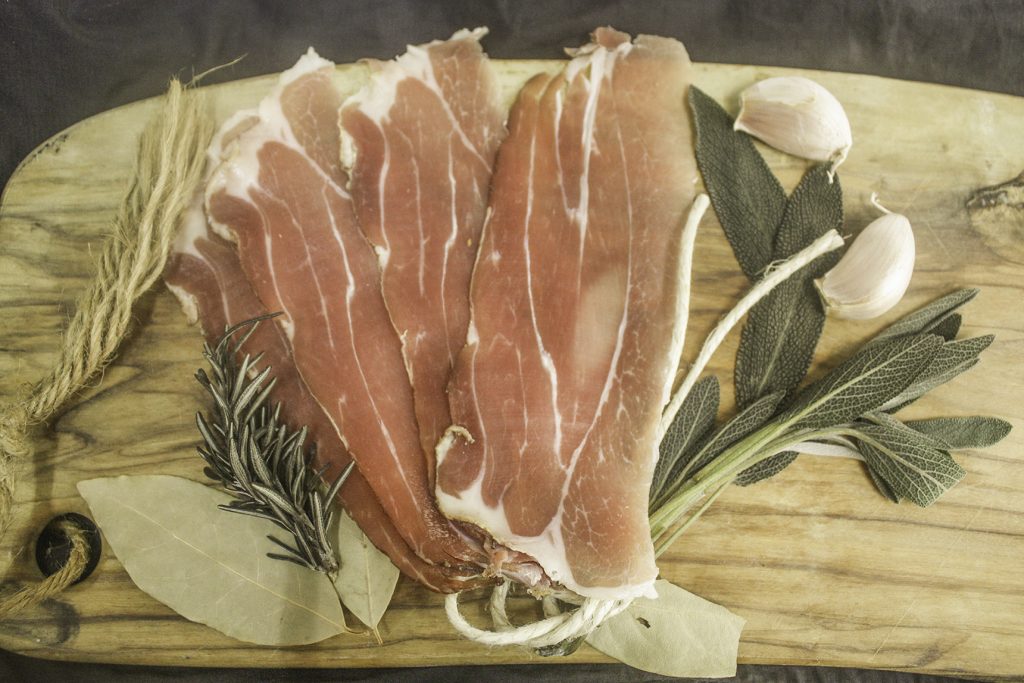 Parma Ham Imported Our Products / Nutritional Values / Artisan Pasta and Traditional Salami Pastificio Romani